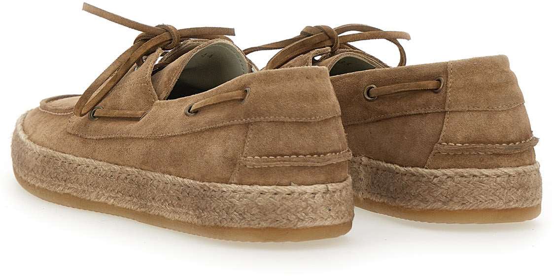 Corvari Flat Shoes Brown Beige