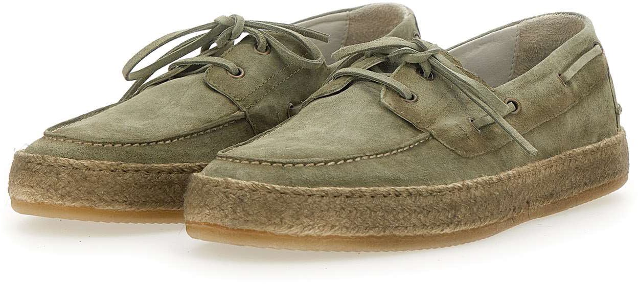 Corvari Flat Shoes Green Lime