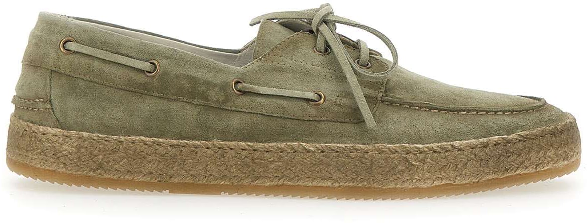 Corvari Flat Shoes Green Groen