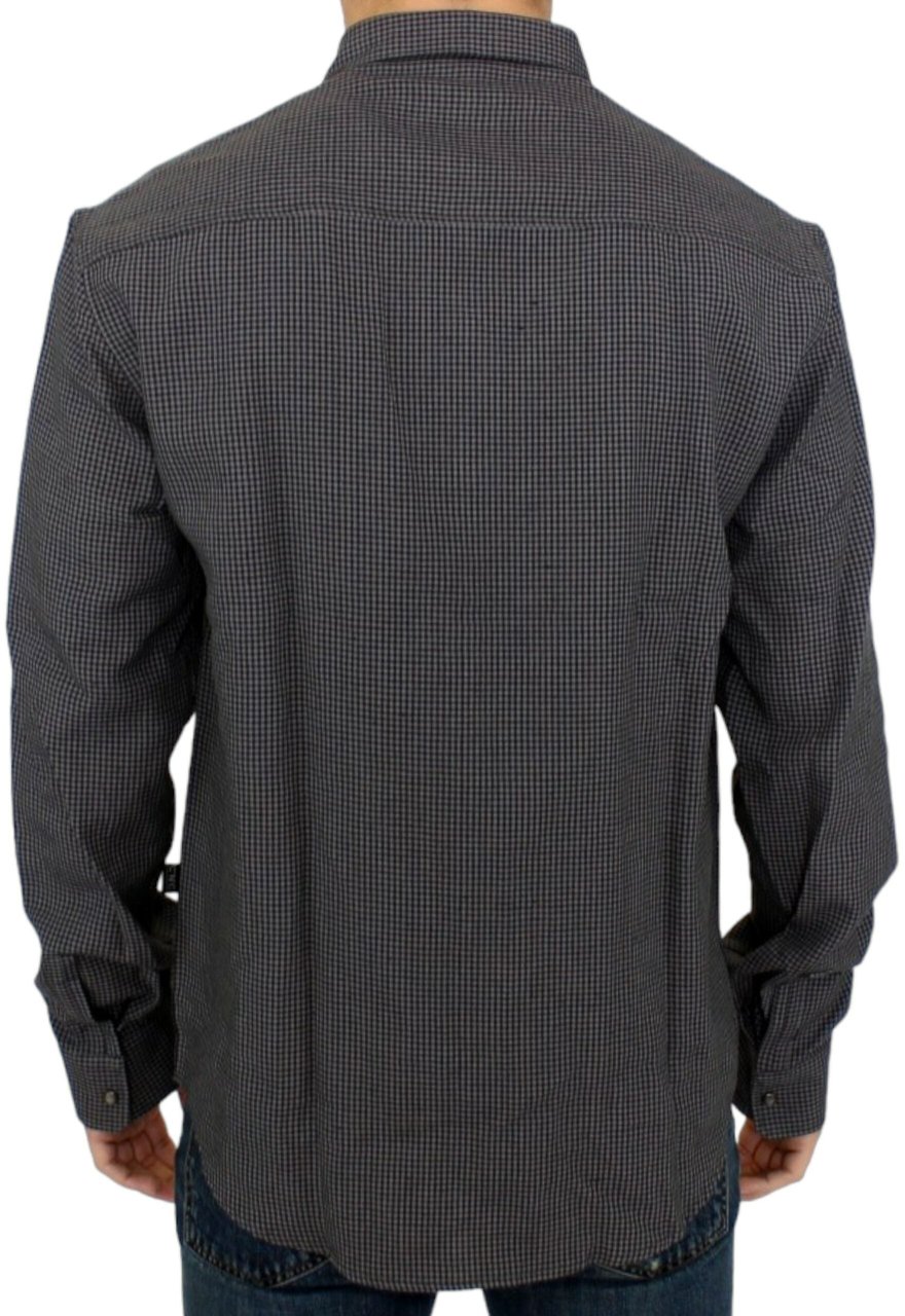 Costume National Gray linen casual shirt Grijs