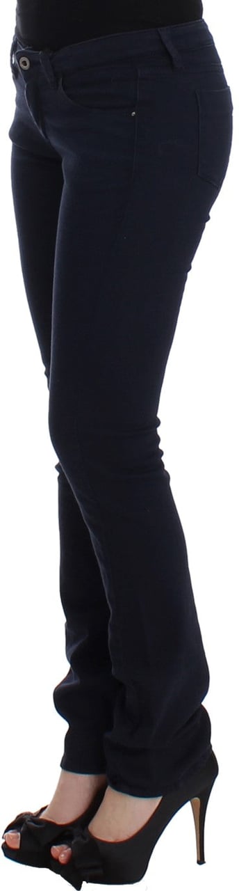 Costume National Blue straight leg jeans Blauw