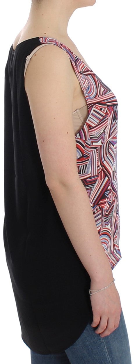 Costume National Multicolor sleeveless top Divers