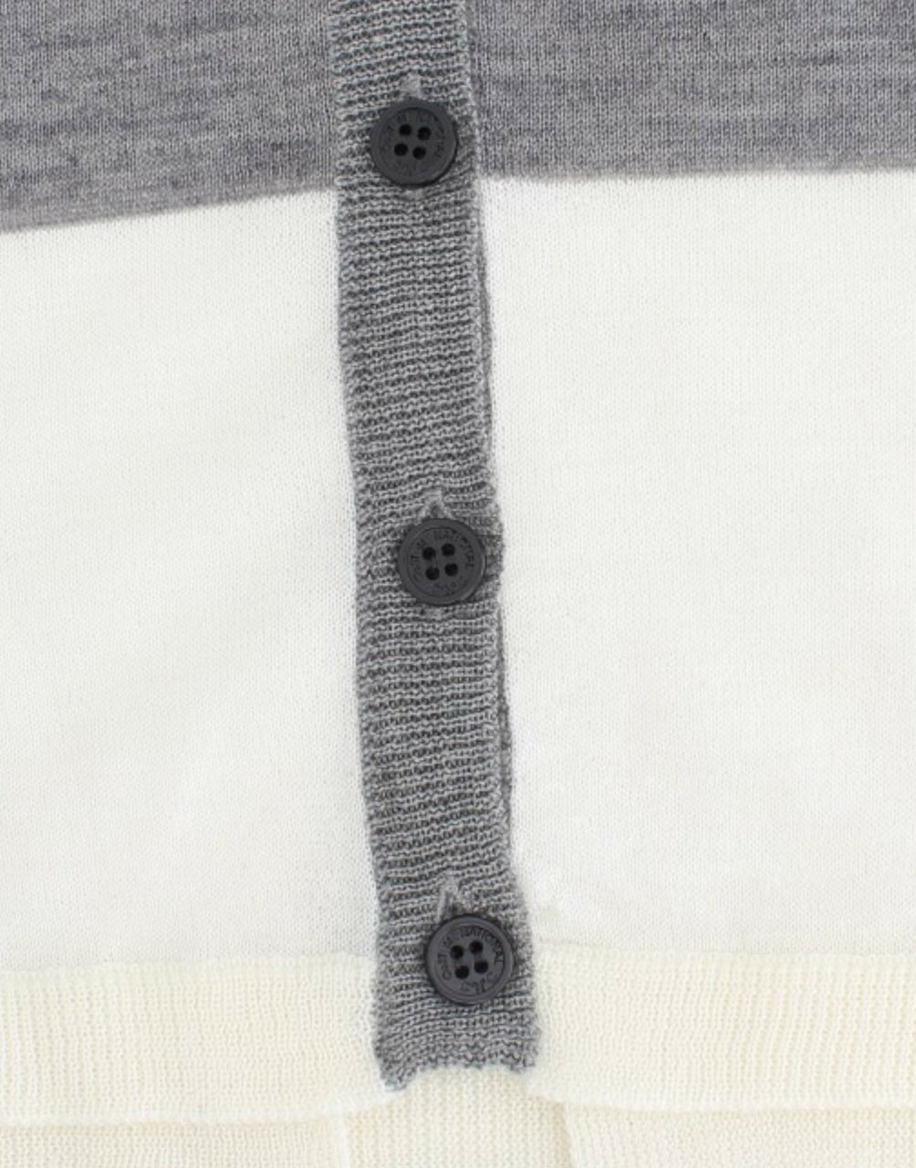 Costume National Gray lightweight cardigan Grijs