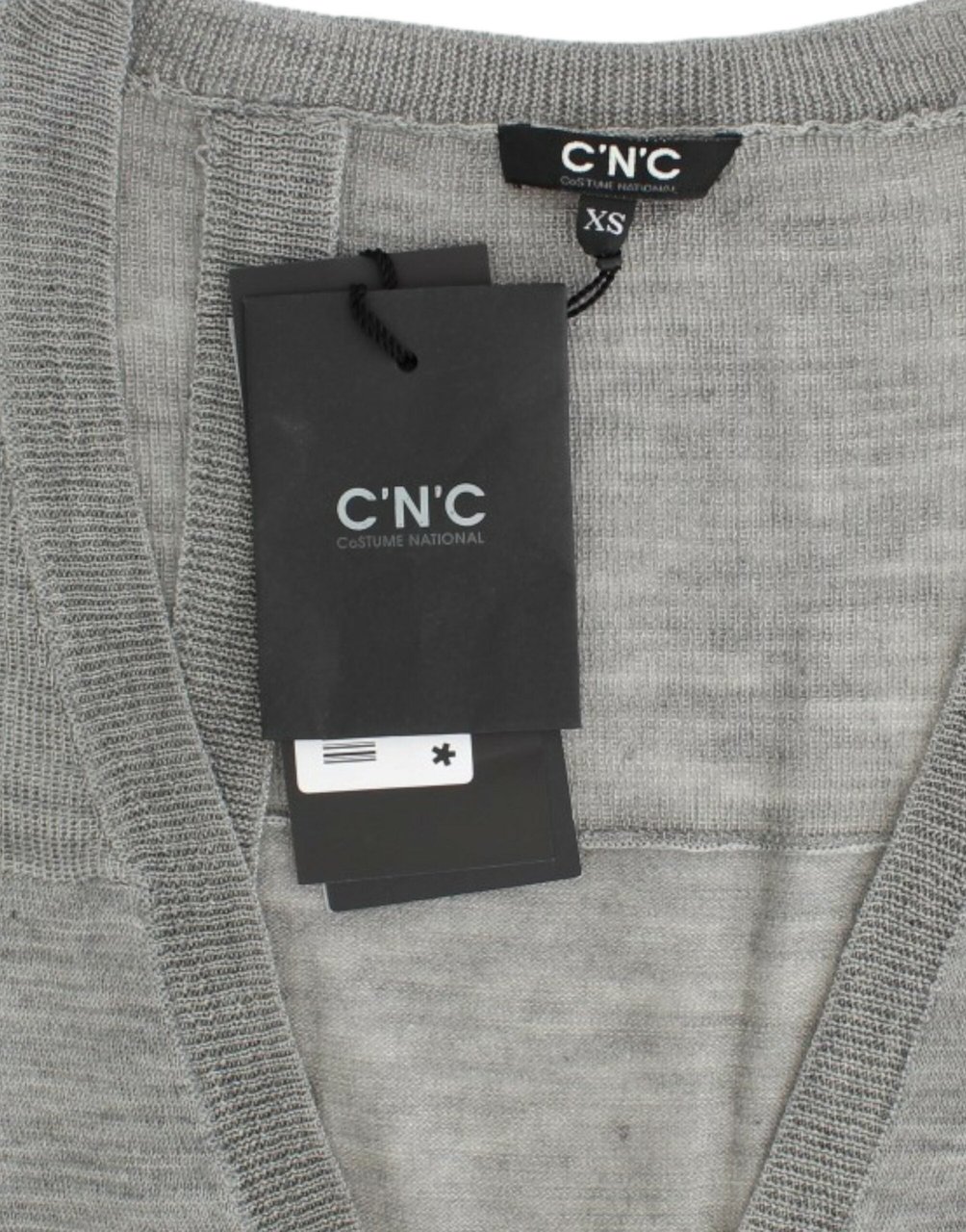 Costume National Gray lightweight cardigan Grijs