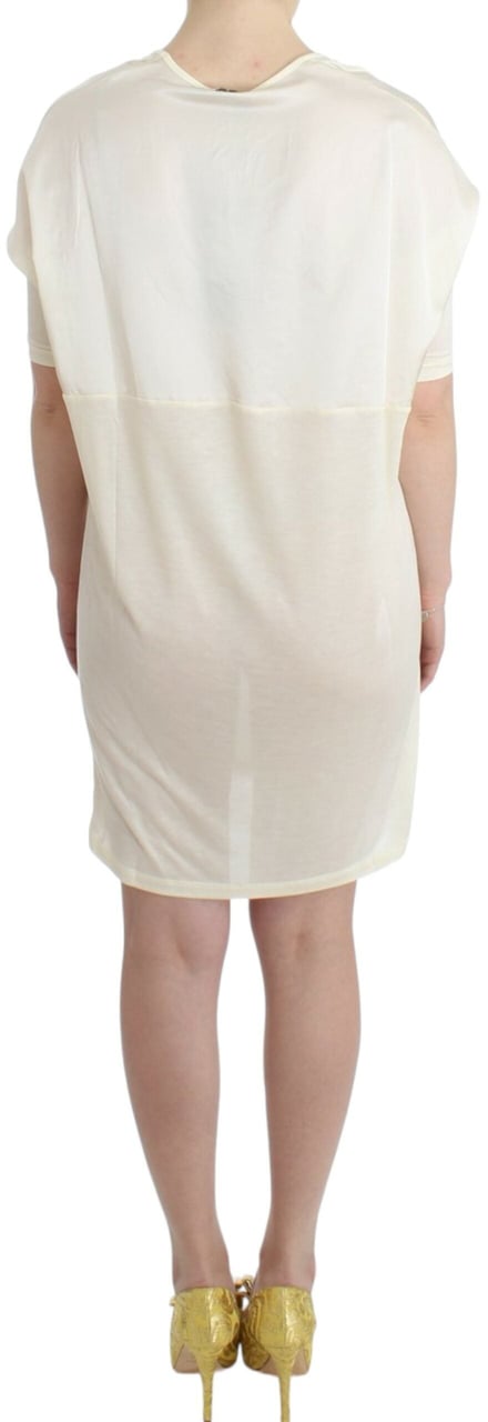 Costume National White modal tube dress Wit