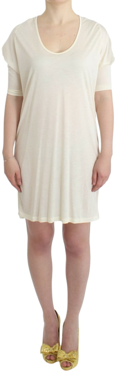 Costume National White modal tube dress Wit