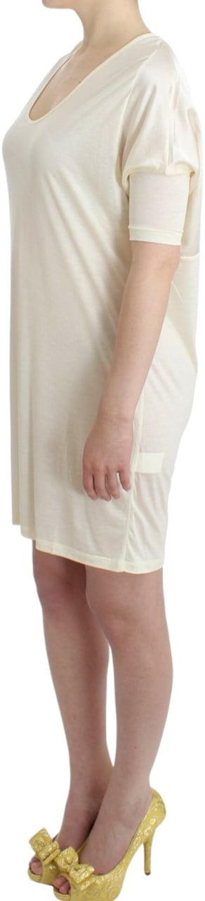 Costume National White modal tube dress Wit