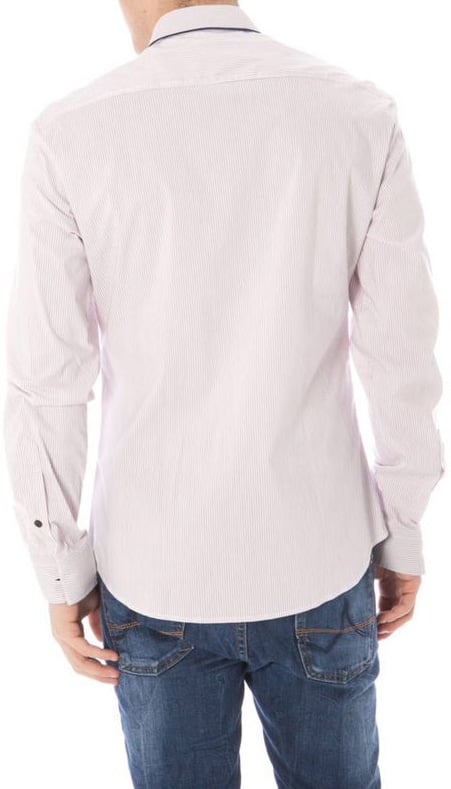 Costume National Rosa Cotton Men Shirt Roze