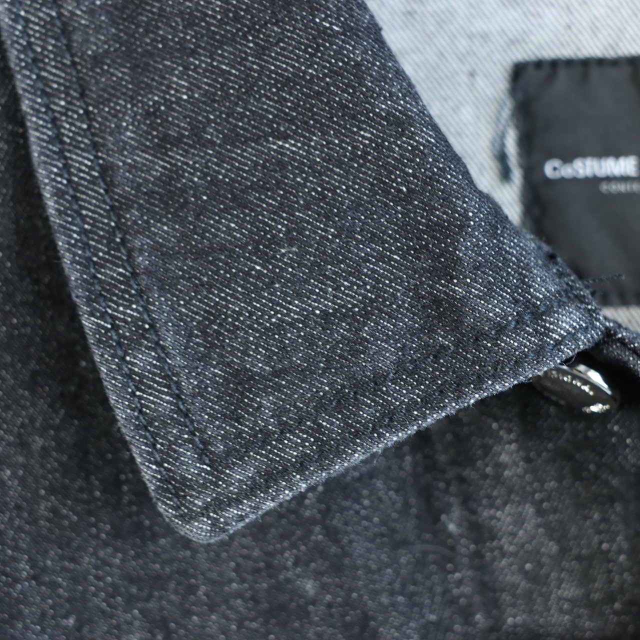 Costume National CoSTUME NATIONAL Dark Denim Jacket, 48 IT Divers