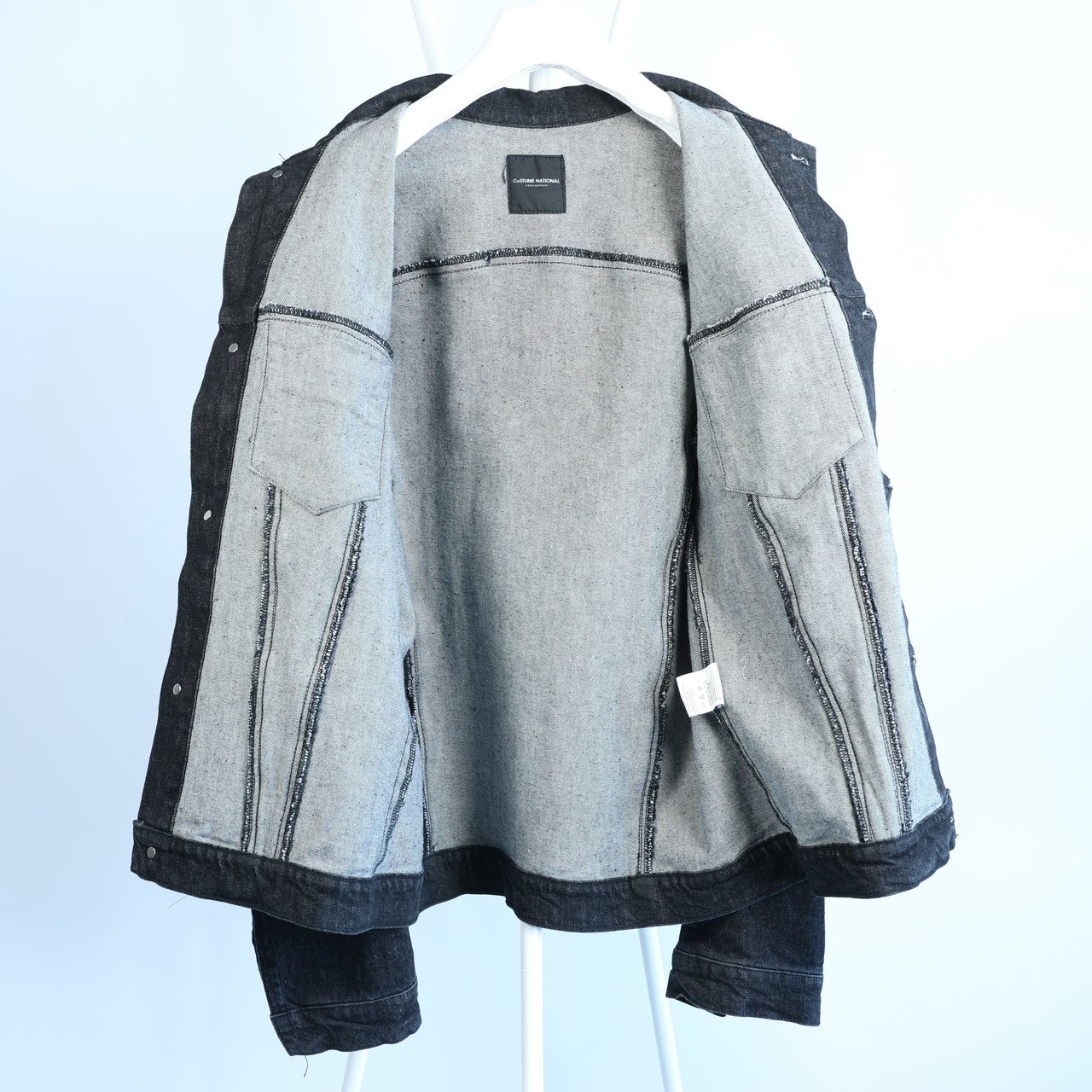 Costume National CoSTUME NATIONAL Dark Denim Jacket, 48 IT Divers