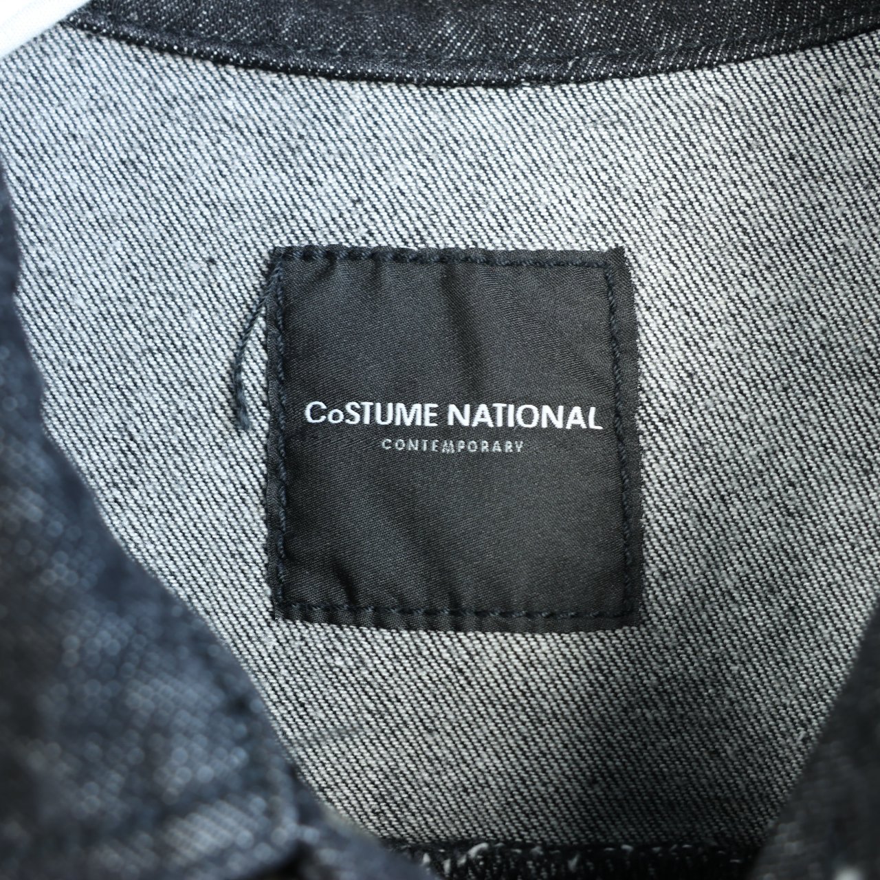 Costume National CoSTUME NATIONAL Dark Denim Jacket, 48 IT Divers