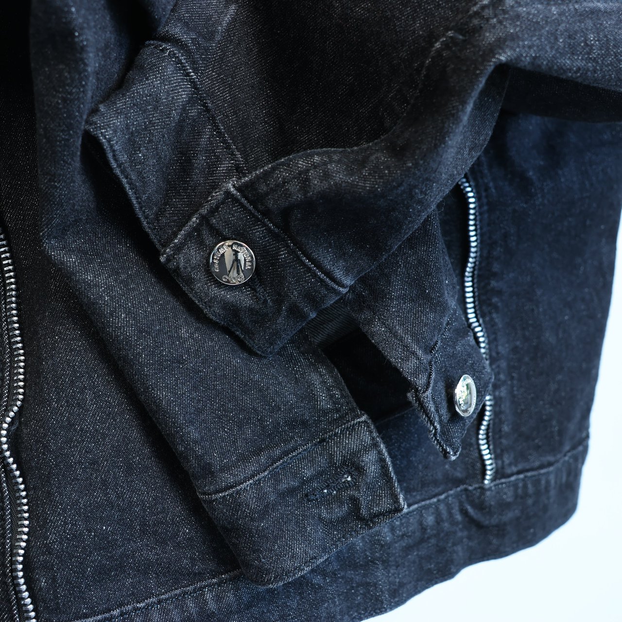 Costume National CoSTUME NATIONAL Dark Denim Jacket, 48 IT Divers