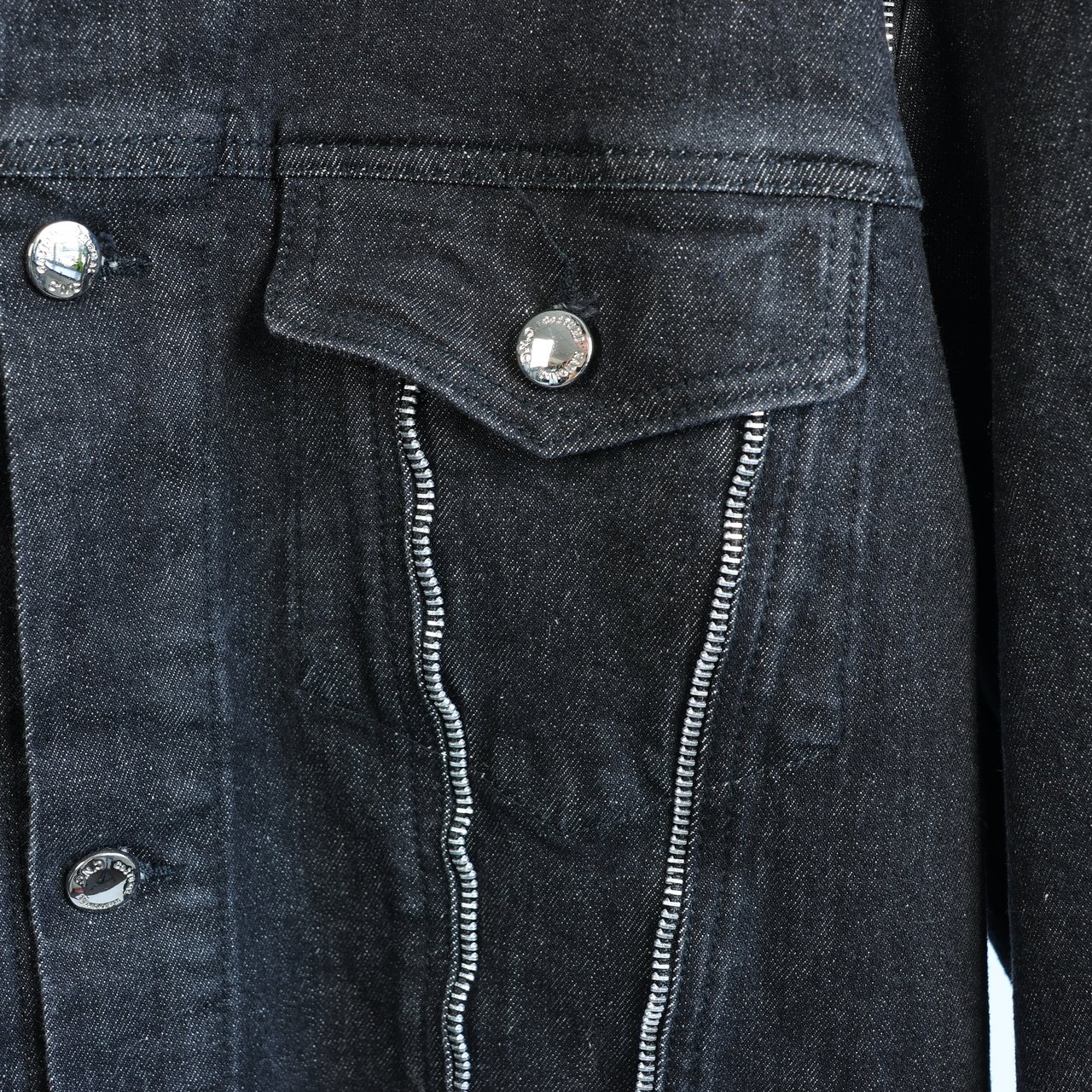 Costume National CoSTUME NATIONAL Dark Denim Jacket, 48 IT Divers