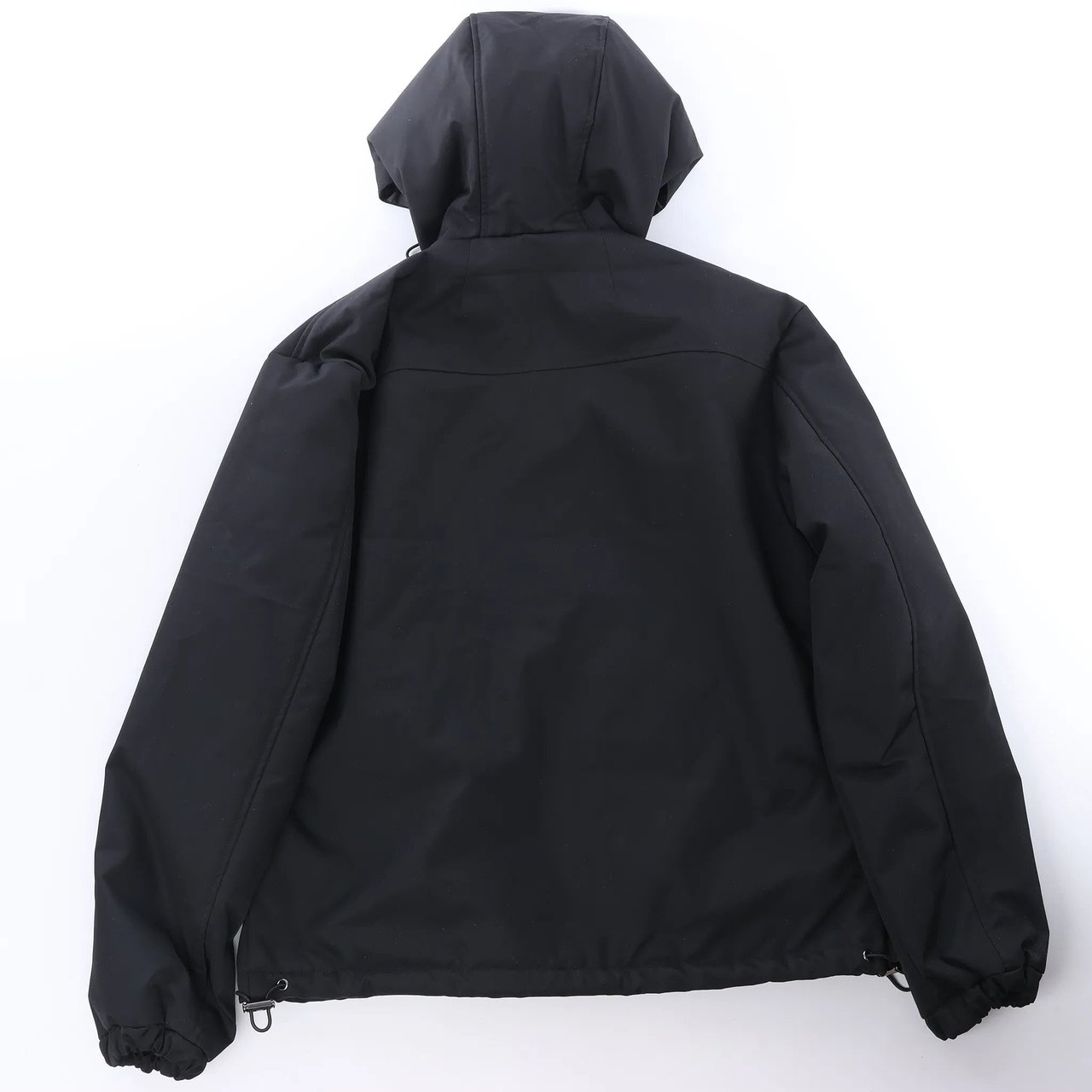 Costume National CoSTUME NATIONAL Giubbino Hooded Jacket in Black, Size IT 48 Zwart