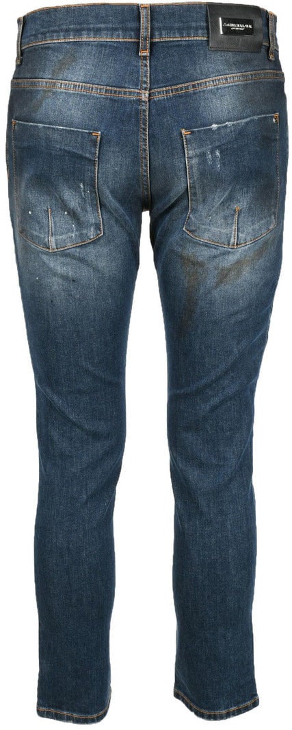 Costume National Contemporary Men Jeans Blauw