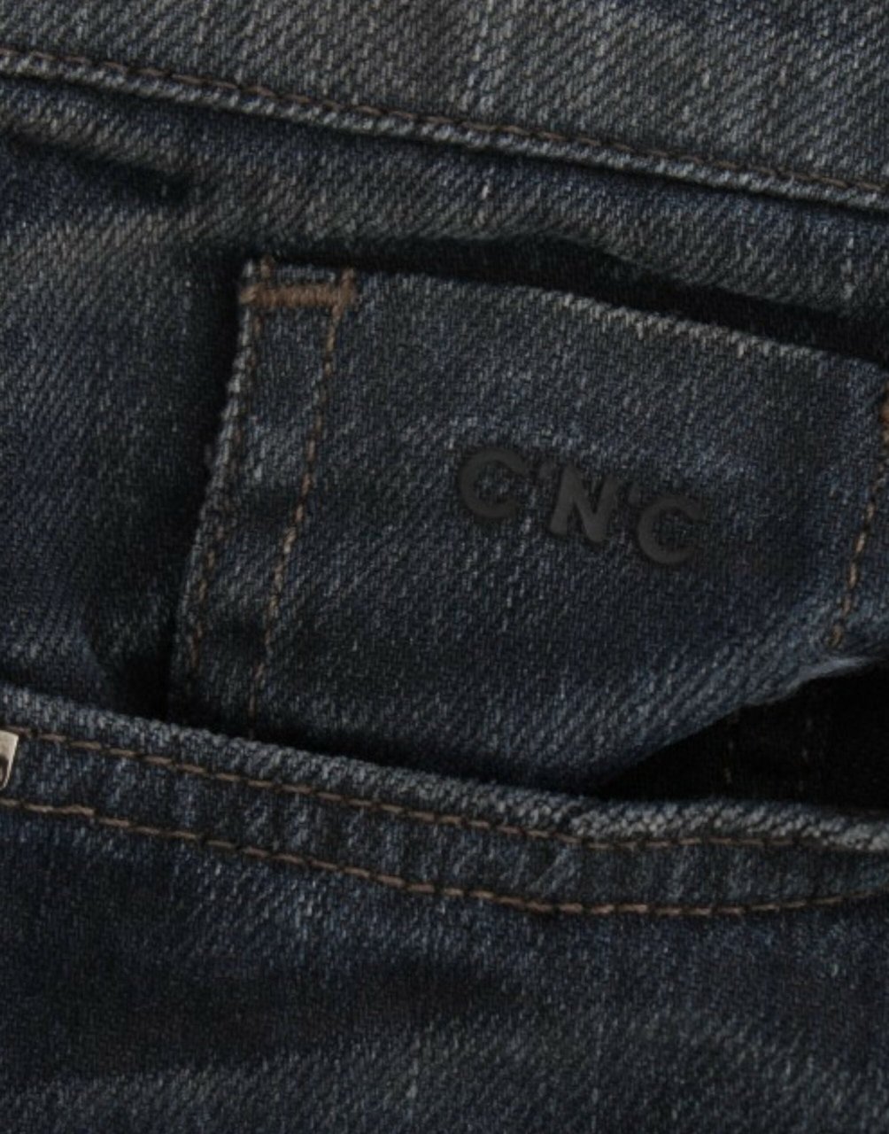 Costume National Blue skinnny leg jeans Blauw