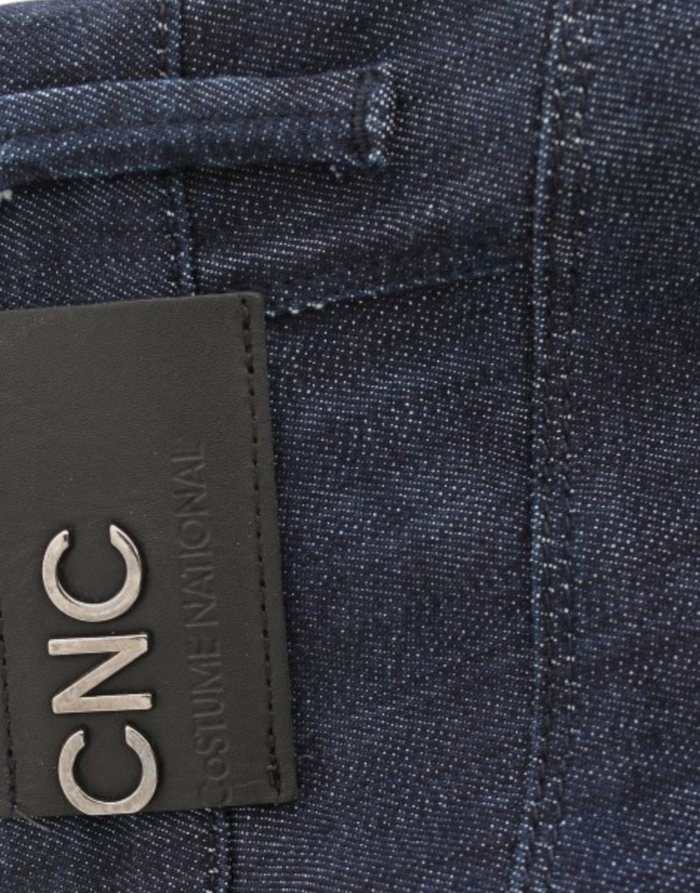 Costume National Blue skinny leg jeans Blauw