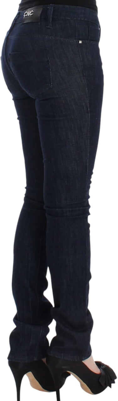 Costume National Blue skinny leg jeans Blauw