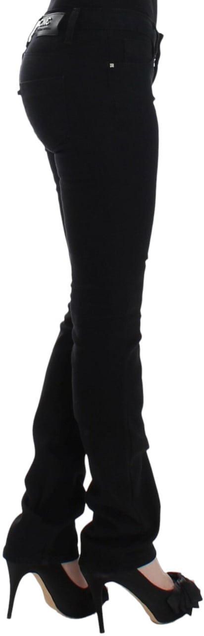 Costume National Black straight leg jeans Zwart