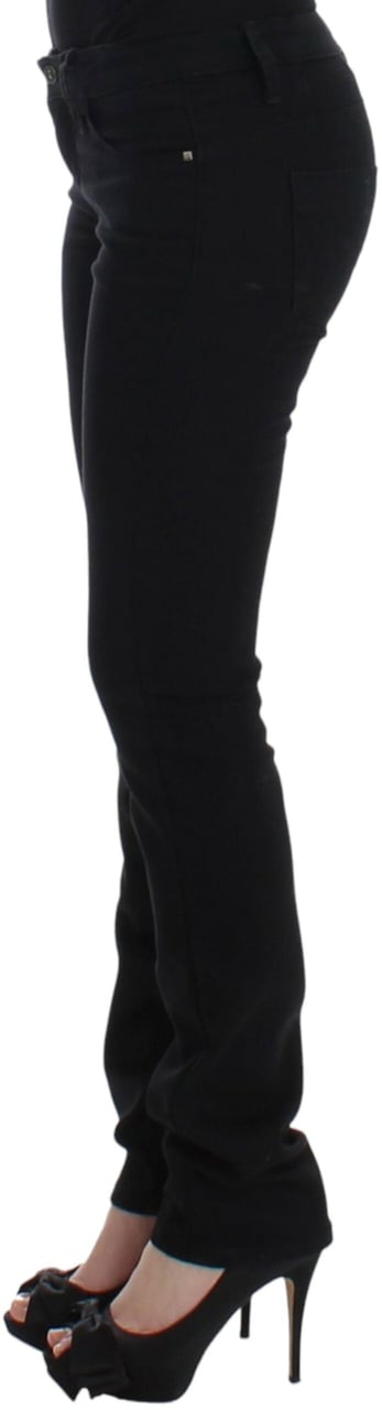Costume National Black straight leg jeans Zwart