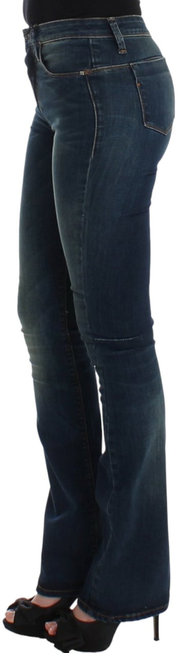 Costume National Blue straight leg jeans Blauw