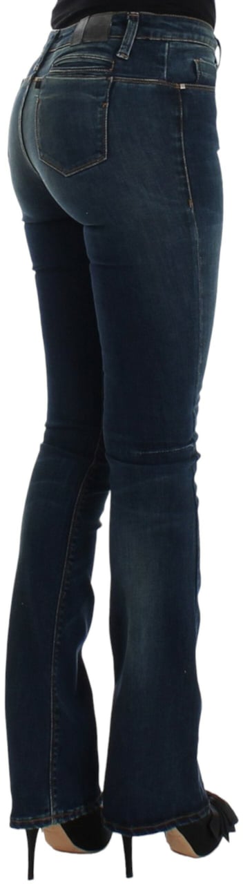 Costume National Blue straight leg jeans Blauw