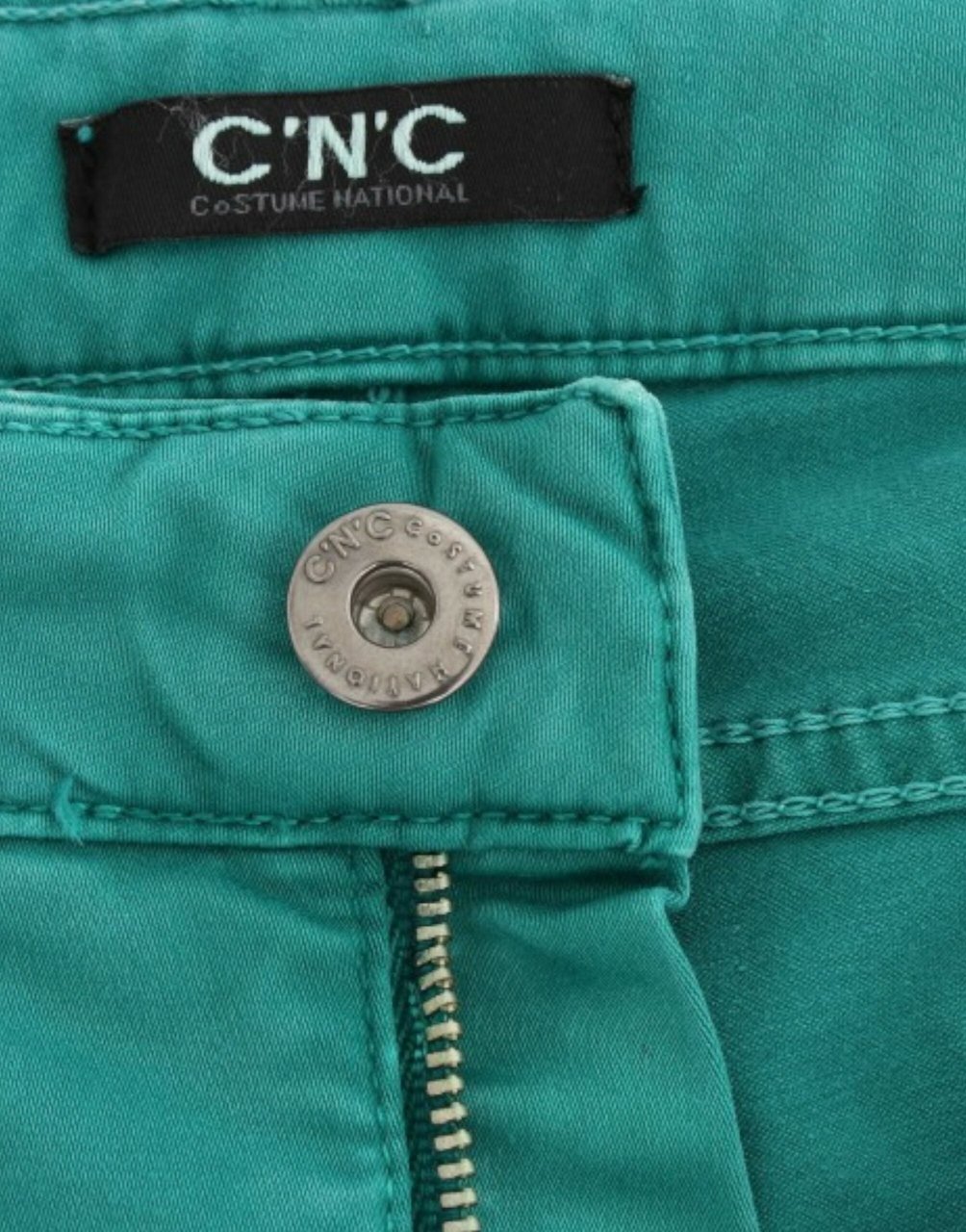 Costume National Green straight leg jeans Groen