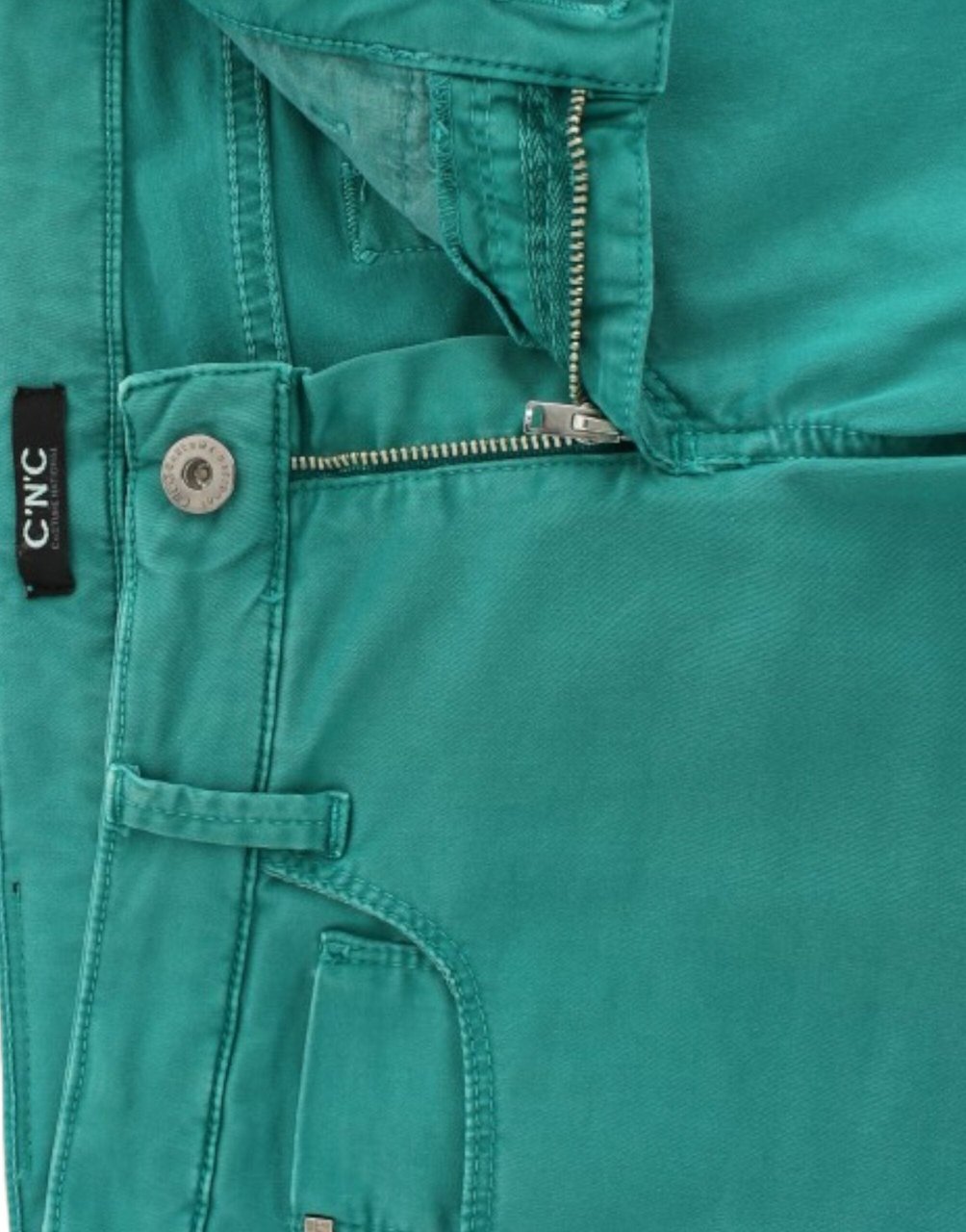 Costume National Green straight leg jeans Groen