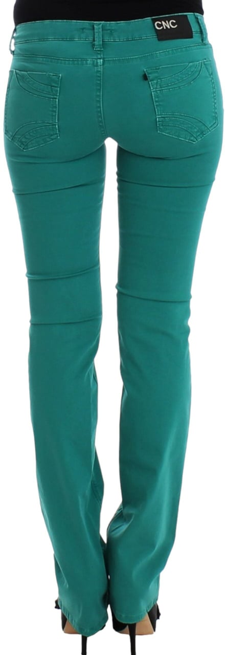 Costume National Green straight leg jeans Groen