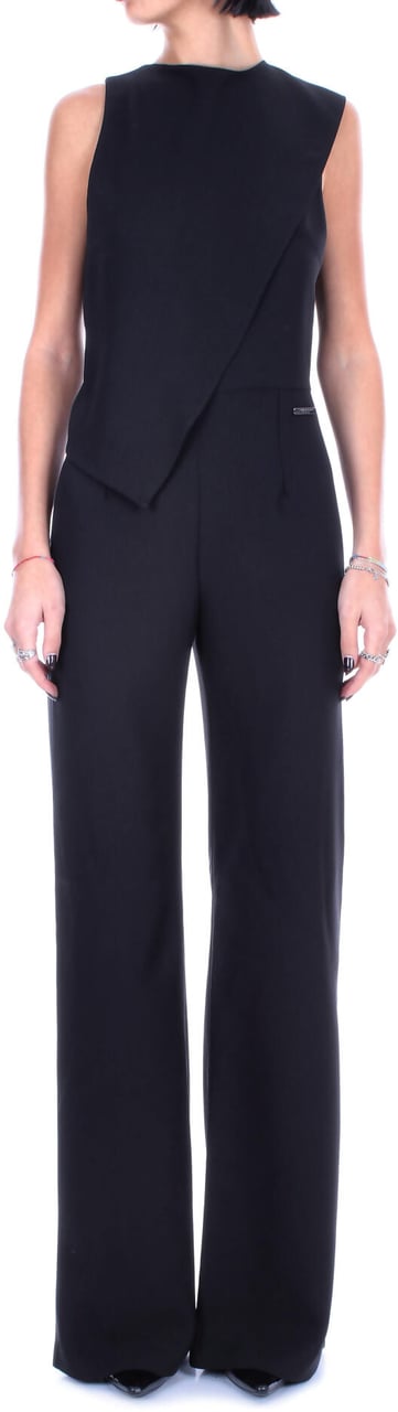 Costume National Trousers Black Zwart