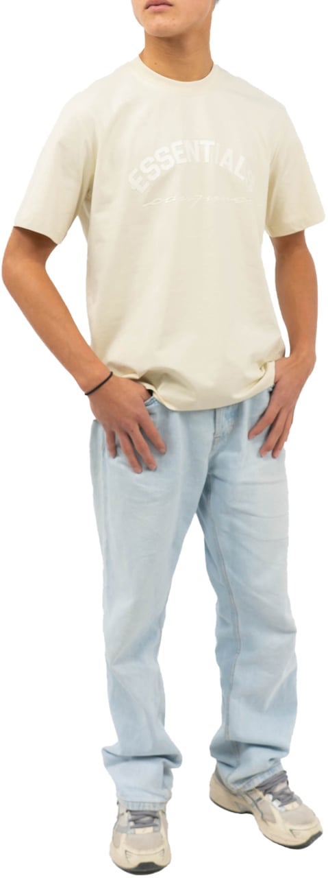 Cou7ure Essentials Basic Curve T-Shirt Beige