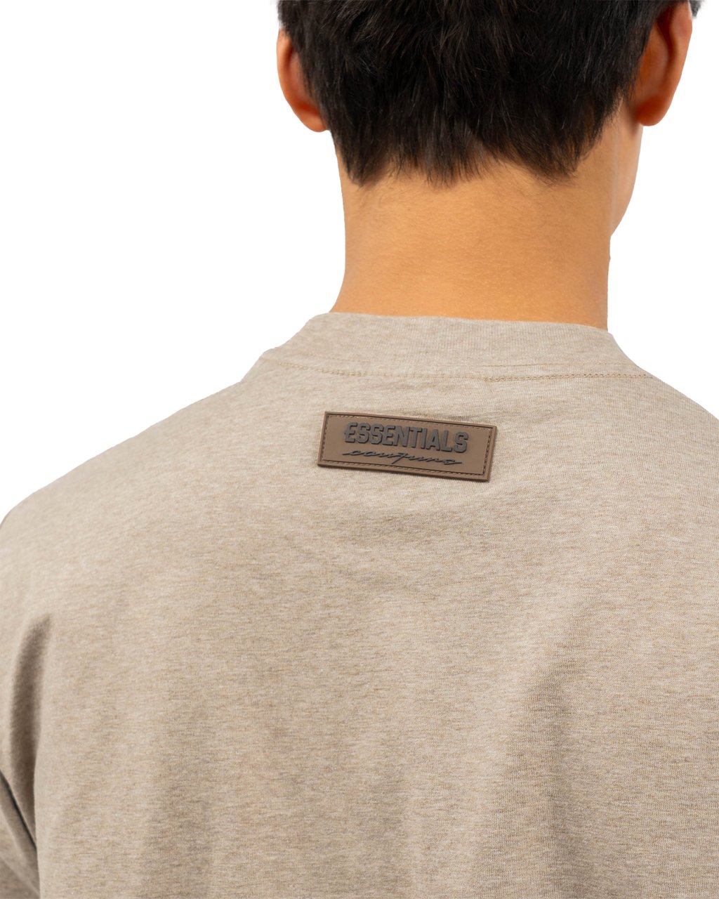 Cou7ure Essentials Basic Curve T-Shirt Beige