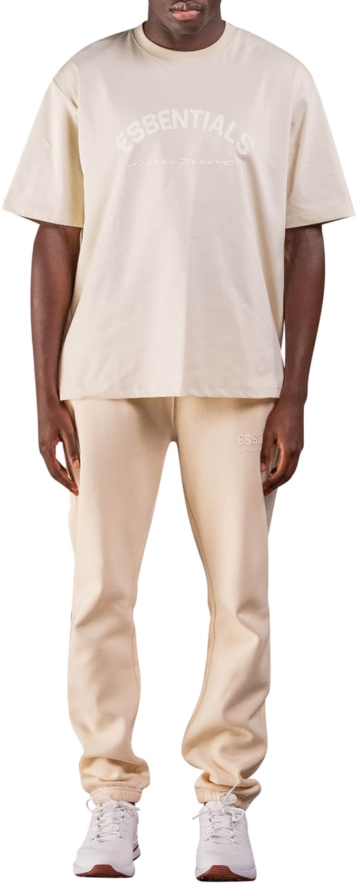 Cou7ure Essentials Basic Curve T-Shirt Beige