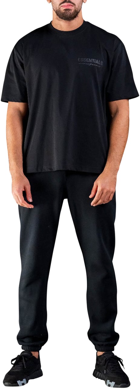 Cou7ure Essentials Basic Small Logo T-Shirt Zwart