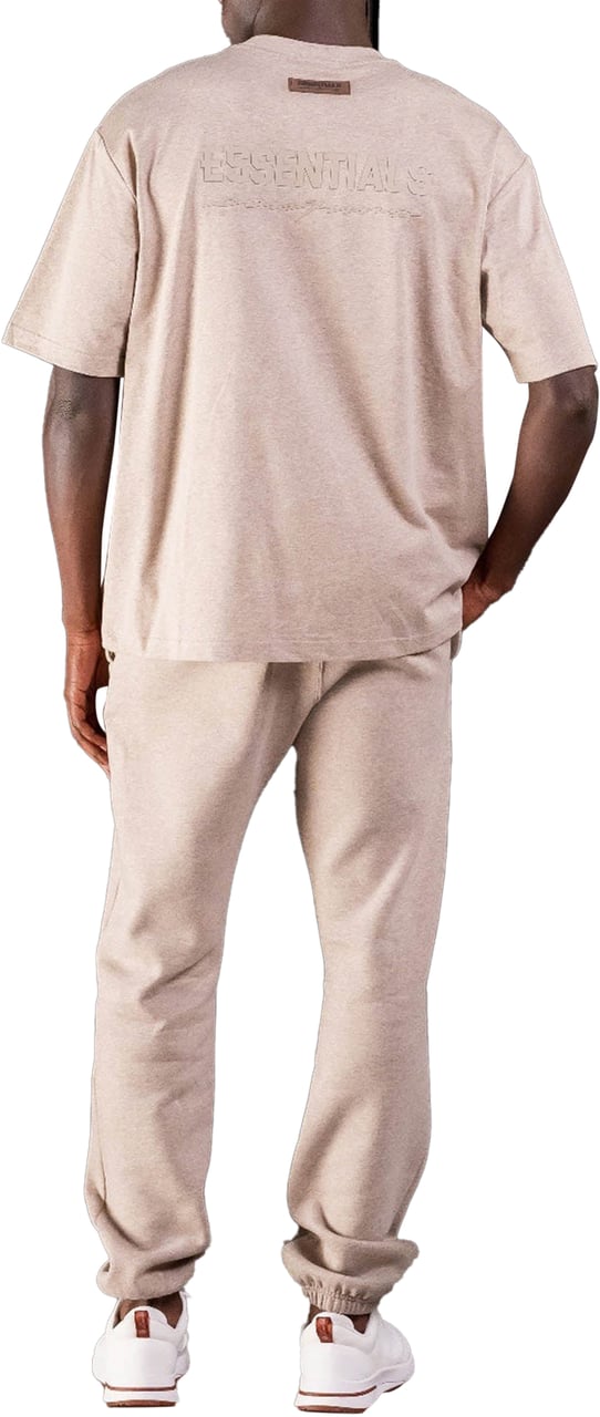 Cou7ure Essentials Basic Small Logo T-Shirt Grijs