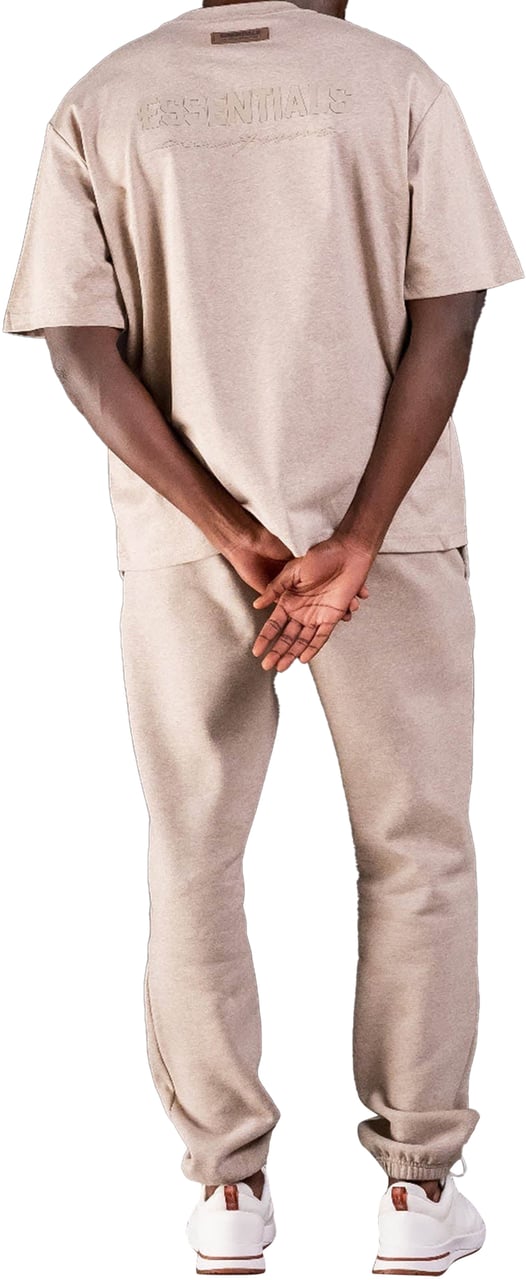 Cou7ure Essentials Basic Small Logo T-Shirt Grijs