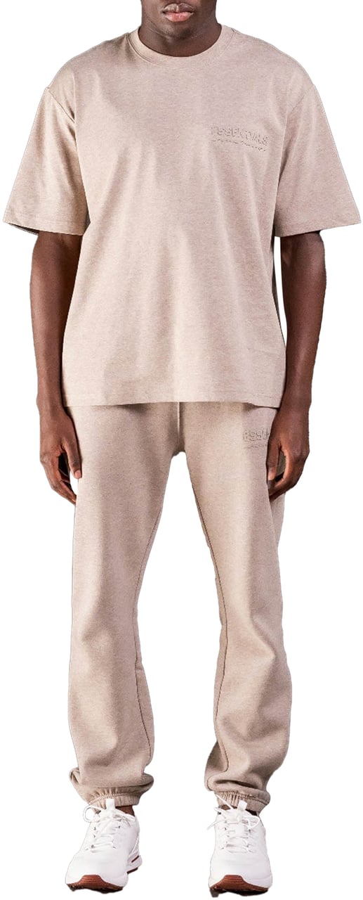 Cou7ure Essentials Basic Small Logo T-Shirt Grijs