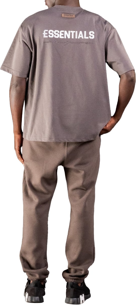 Cou7ure Essentials Basic Small Logo T-Shirt Grijs