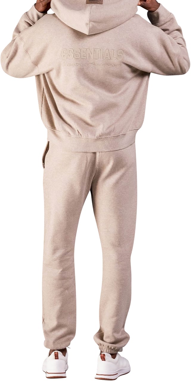 Cou7ure Essentials Basic Zipper Trainingspak Beige