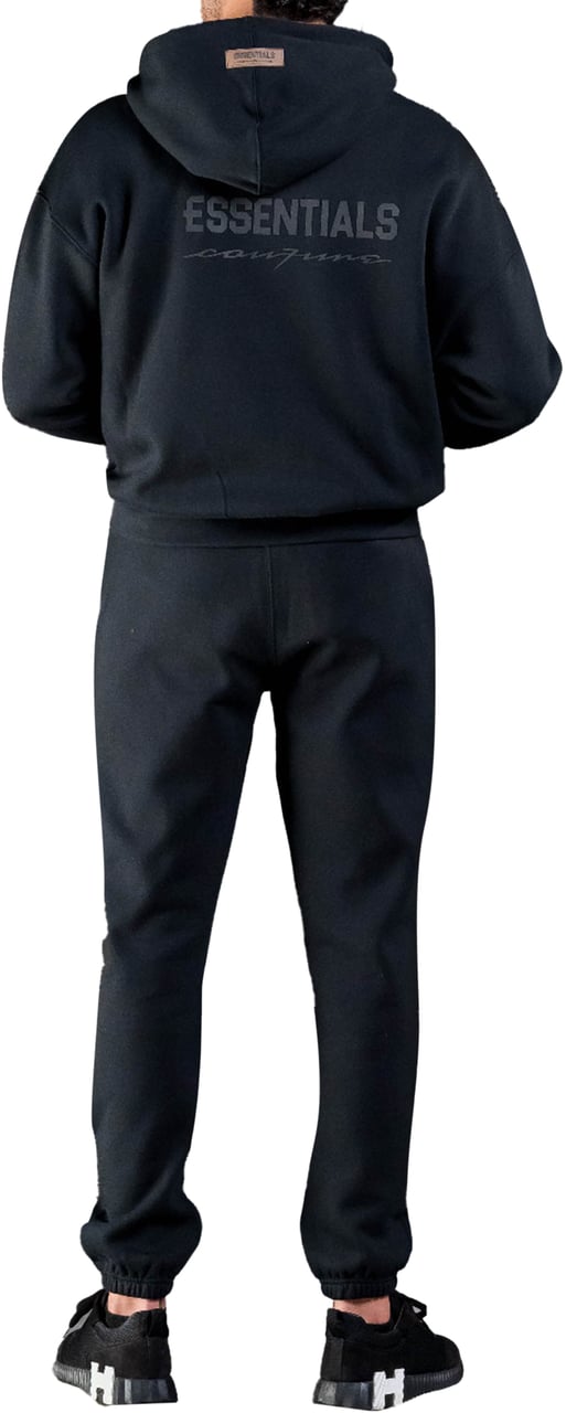 Cou7ure Essentials Basic Zipper Trainingspak Zwart