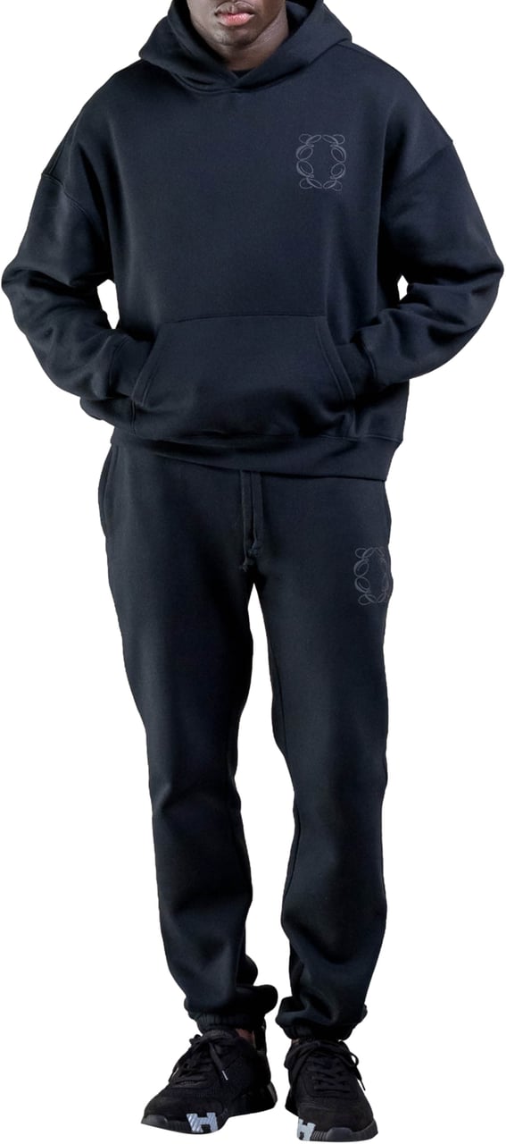 Cou7ure Essentials Classic Logo Trainingspak Zwart