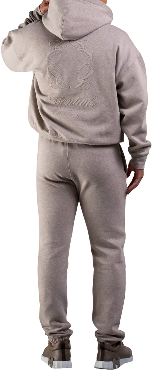 Cou7ure Essentials Classic Logo Trainingspak Beige