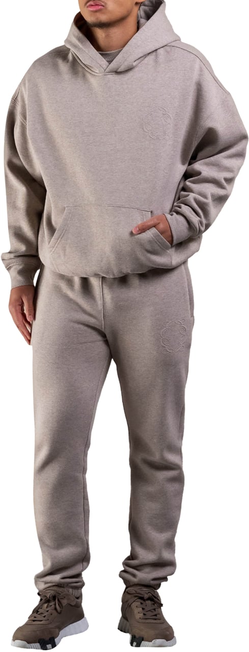 Cou7ure Essentials Classic Logo Trainingspak Beige