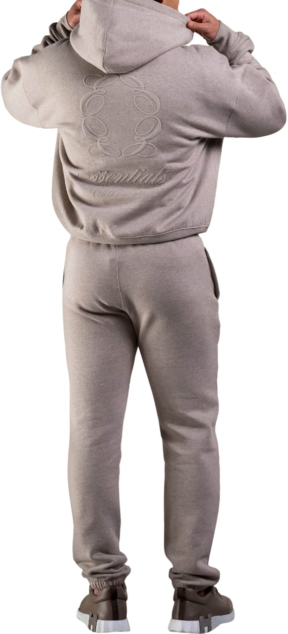 Cou7ure Essentials Classic Logo Trainingspak Beige