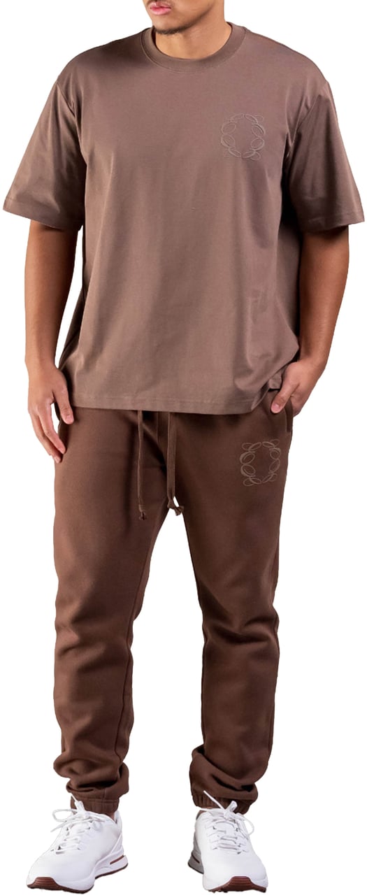 Cou7ure Essentials Classic Logo T-Shirt Wit