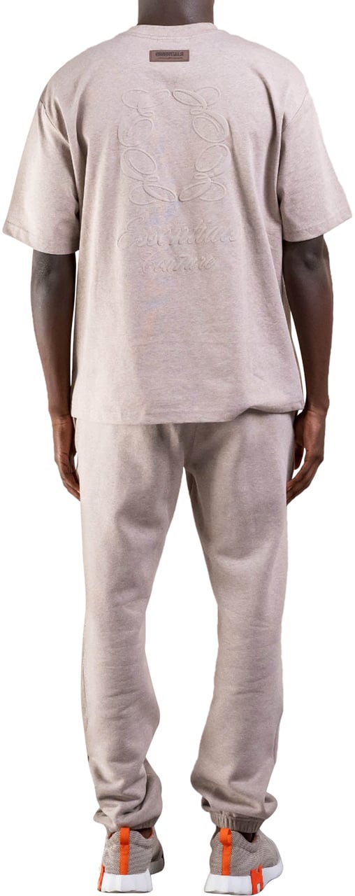 Cou7ure Essentials Classic Logo T-Shirt Beige