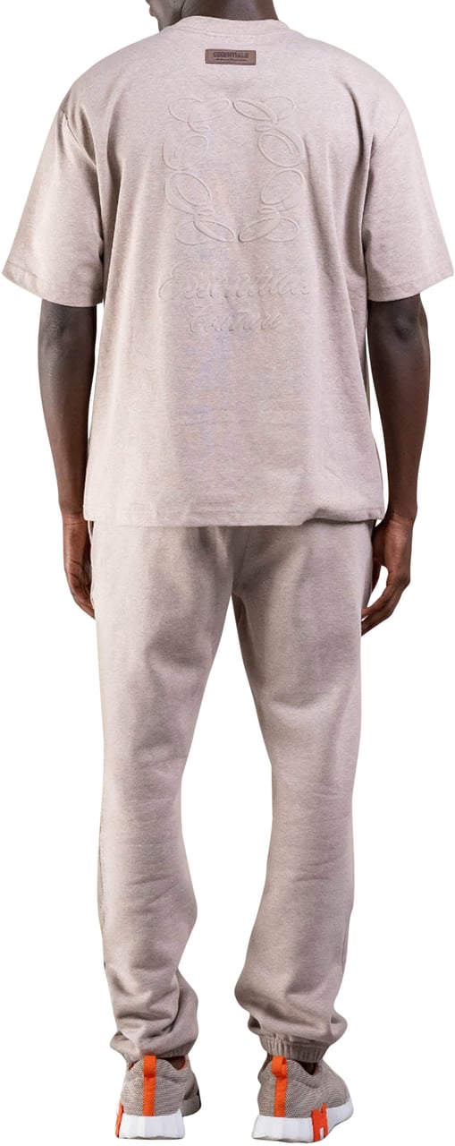 Cou7ure Essentials Classic Logo T-Shirt Beige