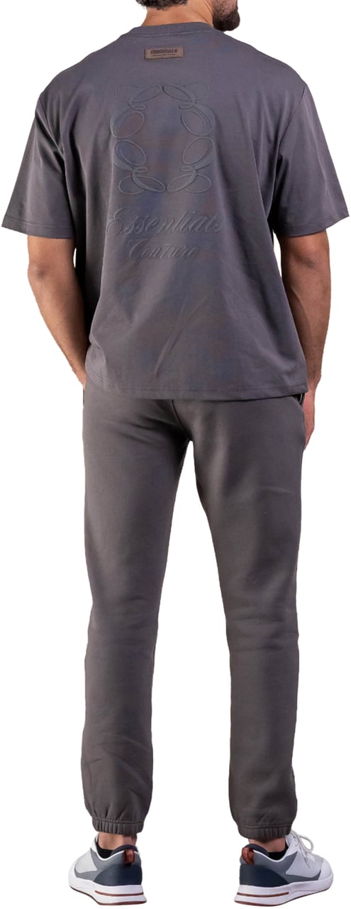 Cou7ure Essentials Classic Logo T-Shirt Grijs