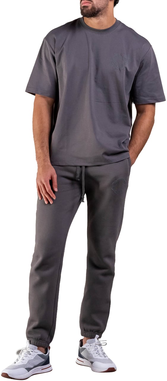 Cou7ure Essentials Classic Logo T-Shirt Grijs