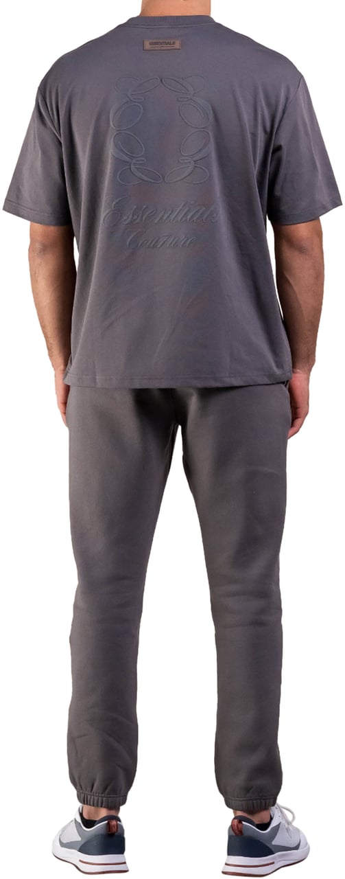 Cou7ure Essentials Classic Logo T-Shirt Grijs